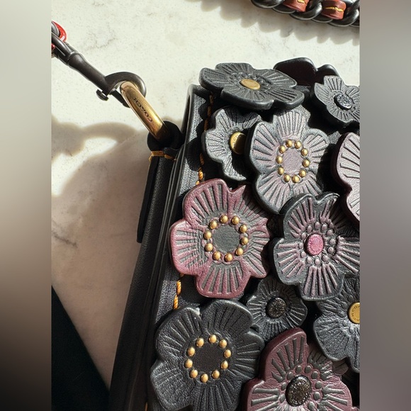 Coach 1941 Dinky Saddle Bag Tea Rose NEW - Picture 14 of 16